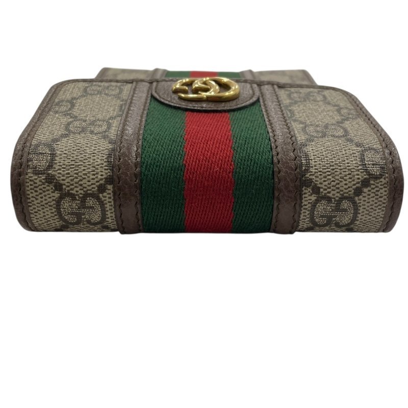 GUCCI 古馳 625757 側背手機包 GGSUPREME PVC帆布 老花 棕色系-10