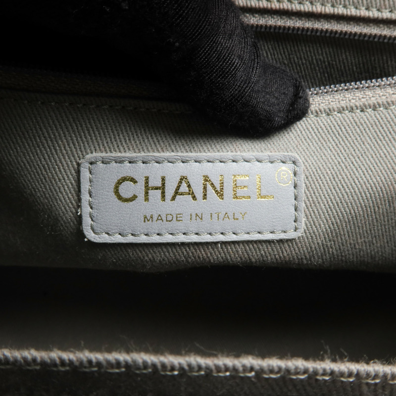 CHANEL 牛皮皮革Business Affinity金扣手挽肩背兩用袋-5