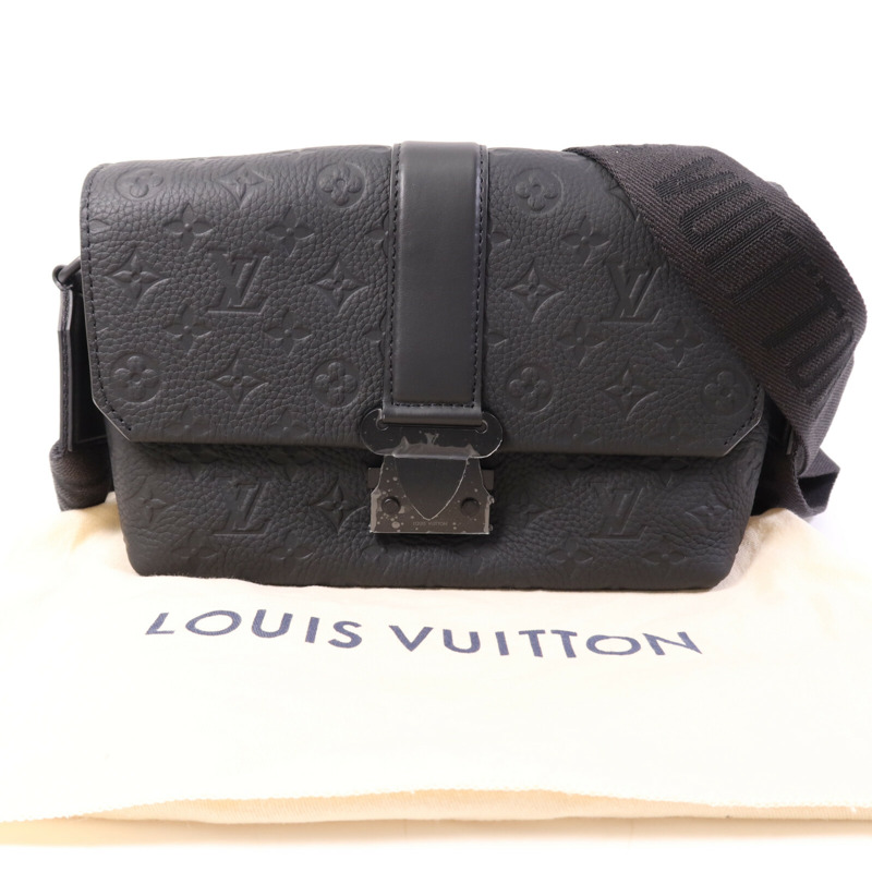 LOUIS VUITTON Taurillon Monogram S-Cape Messenger肩背袋-7