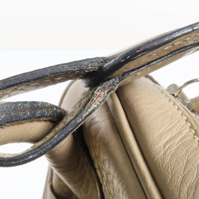 HERMES Clemence皮革Lindy 30銀扣肩背袋-17