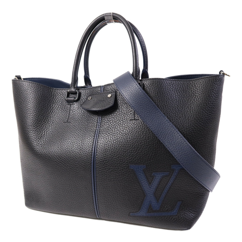 LOUIS VUITTON Taurillon Pernelle銀扣手挽肩背兩用袋-2