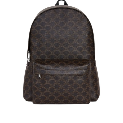 Celine 男士 TRIOMPHE CANVAS 中號雙肩包均碼碼中號、38cm*13cm*33.5cm