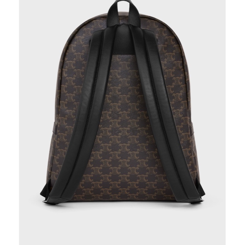 Celine 男士 TRIOMPHE CANVAS 中號雙肩包均碼碼中號、38cm*13cm*33.5cm-2