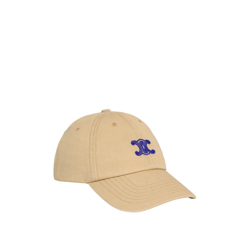 Celine 女士 vivienne棉斜紋布帽S M L碼-3