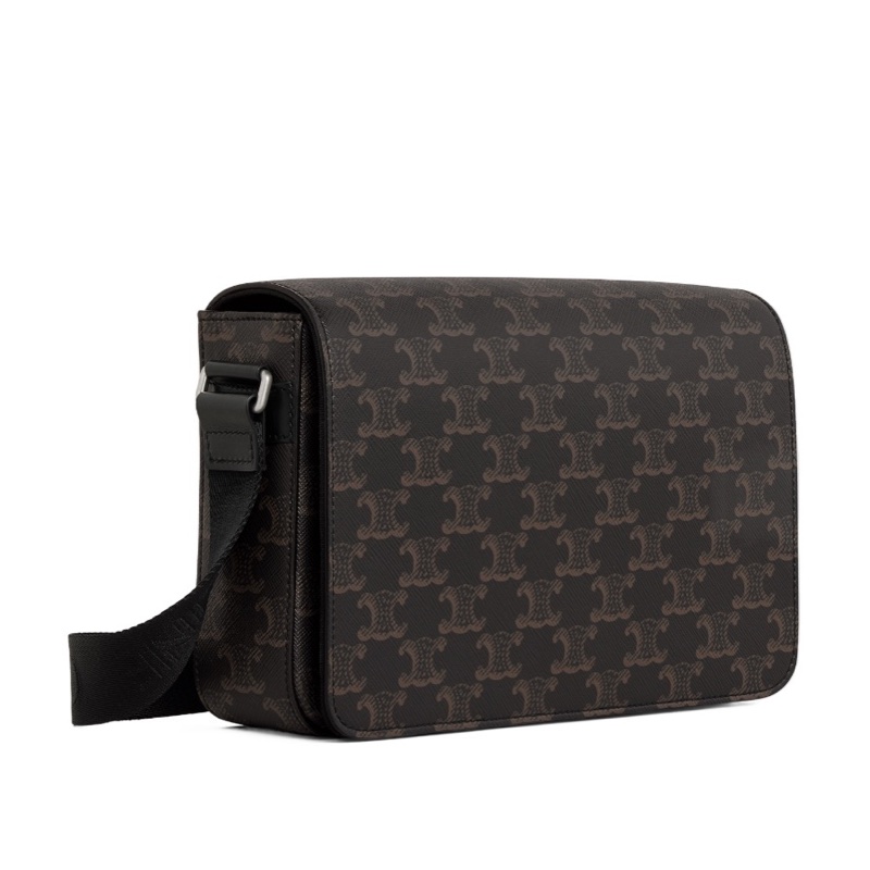 Celine 男士 翻蓋斜跨包均碼碼常規、24cm*16cm*5cm-1