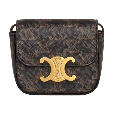 Celine 女士 CLAUDE MINI小牛皮肩背包均碼碼MINI、12cm*4cm*9.5cm