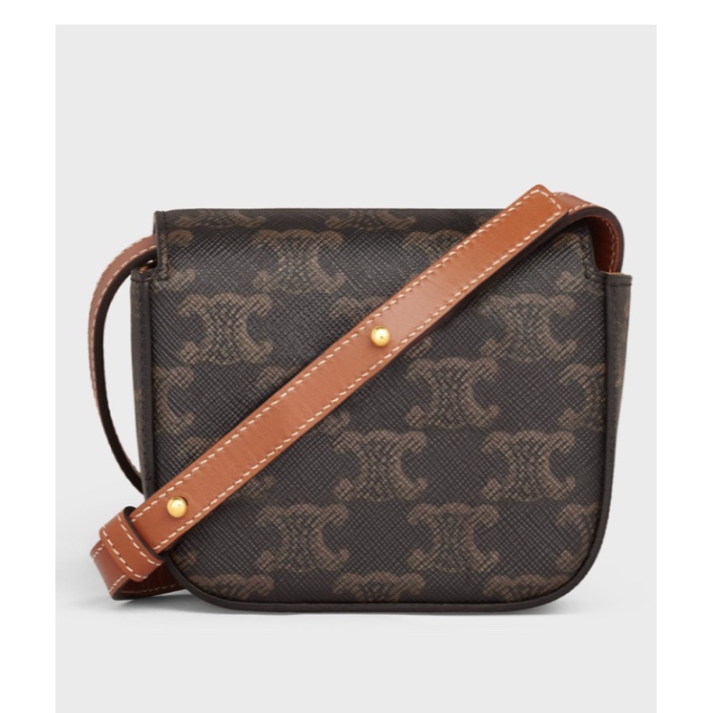 Celine 女士 CLAUDE MINI小牛皮肩背包均碼碼MINI、12cm*4cm*9.5cm-2