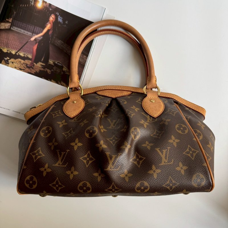 🎉旅行必備 LV 經典老花水餃包 手提包-1