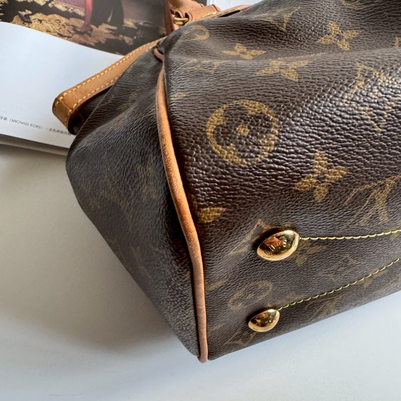 🎉旅行必備 LV 經典老花水餃包 手提包-6