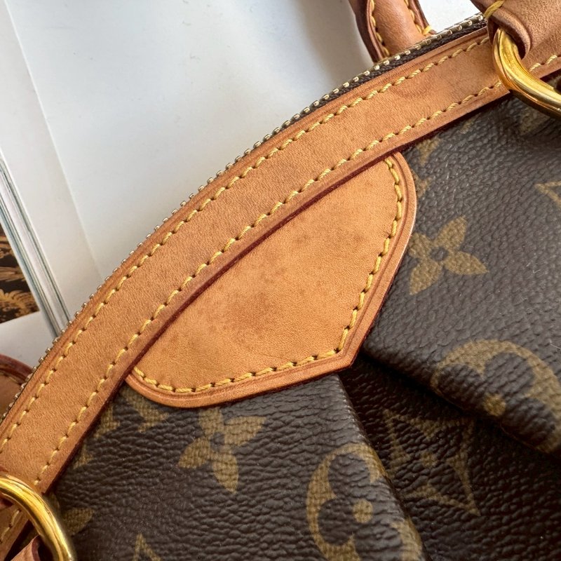 🎉旅行必備 LV 經典老花水餃包 手提包-10