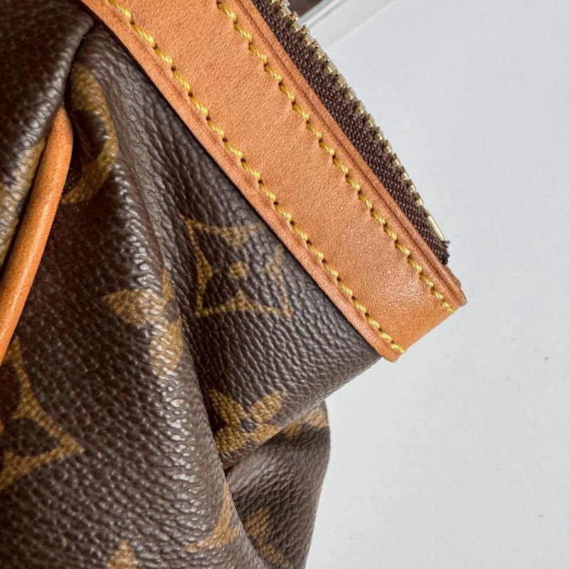 🎉旅行必備 LV 經典老花水餃包 手提包-19