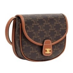 Celine 女士 BESACE標誌印花單肩包均碼碼MINI、15cm*4cm*14cm-2