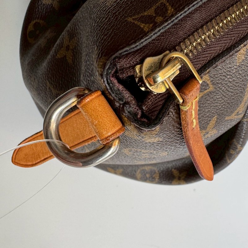 ✨超級大容量‼️不買會後悔  LV 經典老花前抓皺手提斜背包 GM-15