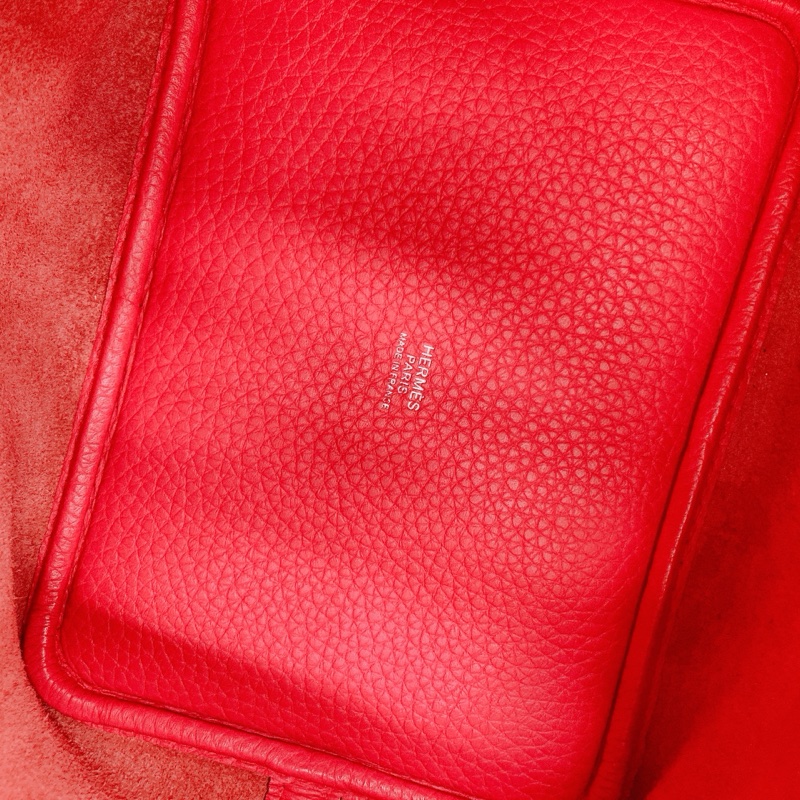 Ms0521 HERMES 香奈兒小號菜籃子手提包包PICOTIN 18 CLEMENCE 0D ROSE MEXICO-13