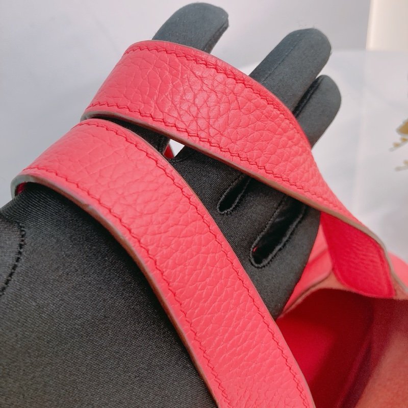 Ms0521 HERMES 香奈兒小號菜籃子手提包包PICOTIN 18 CLEMENCE 0D ROSE MEXICO-20