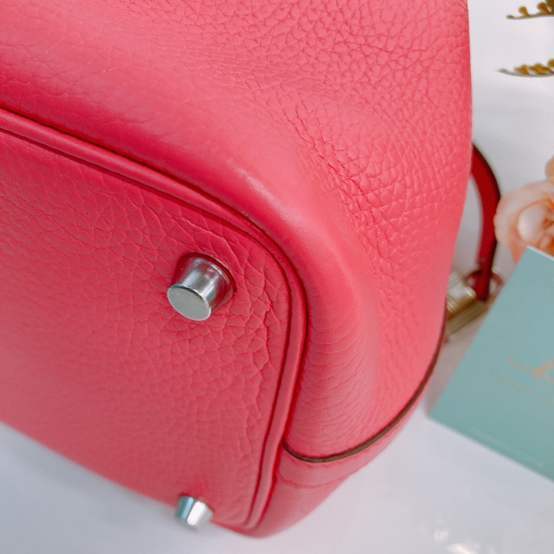 Ms0521 HERMES 香奈兒小號菜籃子手提包包PICOTIN 18 CLEMENCE 0D ROSE MEXICO-23