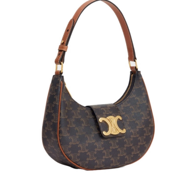 Celine 女士 AVA TRIOMPHE拉鍊單肩包均碼碼中號、22cm*7.5cm*17cm-0