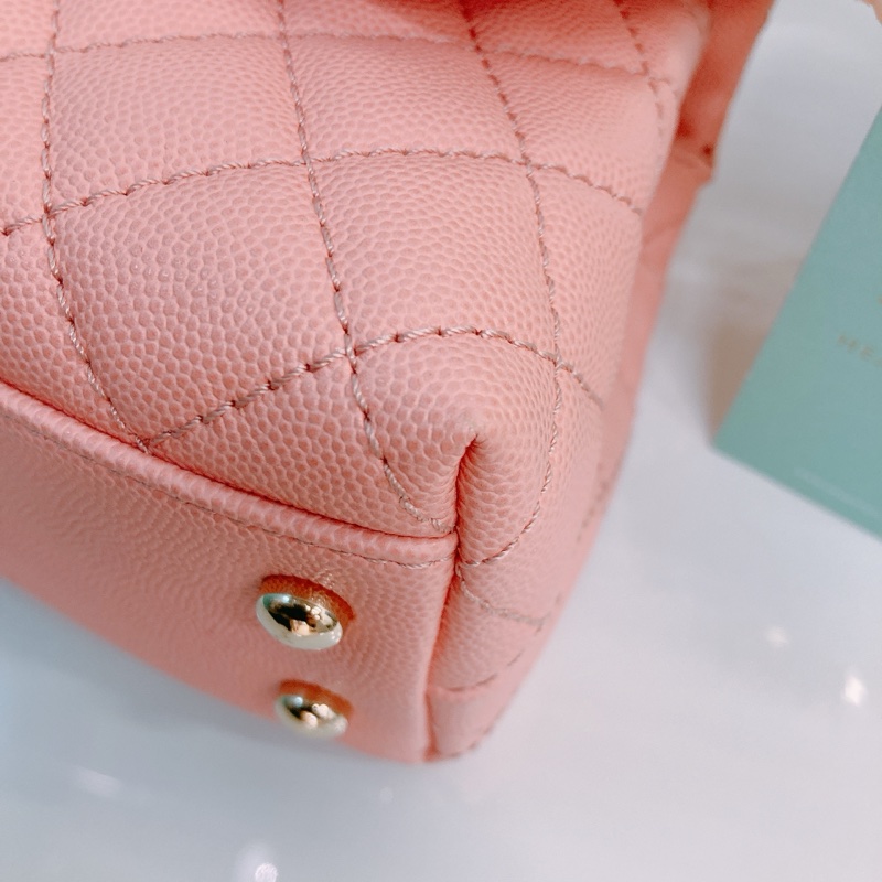 MS0522 CHANEL 香奈兒小號翻蓋式可可款兩用包包COCO HANDLE SMALL CAVIAR-6