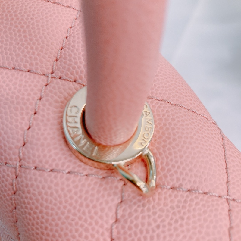 MS0522 CHANEL 香奈兒小號翻蓋式可可款兩用包包COCO HANDLE SMALL CAVIAR-19