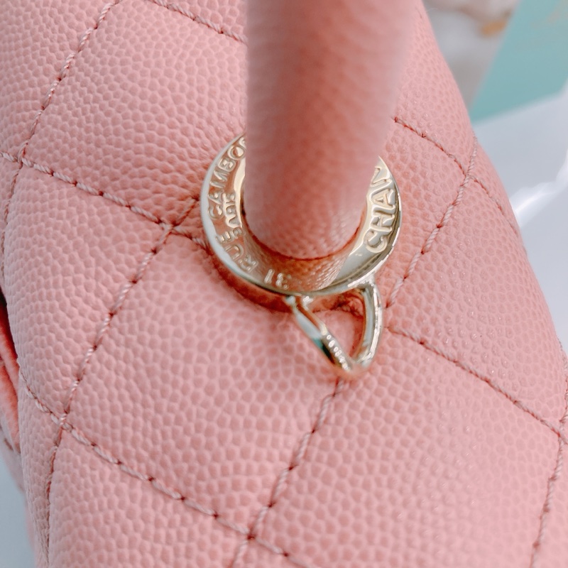 MS0522 CHANEL 香奈兒小號翻蓋式可可款兩用包包COCO HANDLE SMALL CAVIAR-20