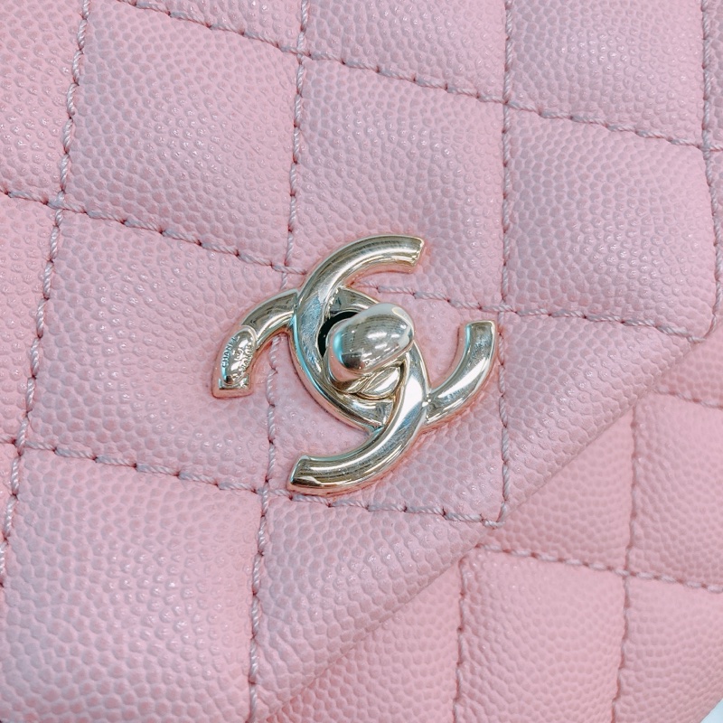 MS0522 CHANEL 香奈兒小號翻蓋式可可款兩用包包COCO HANDLE SMALL CAVIAR-21