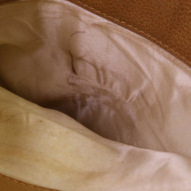 CHANEL 牛皮皮革Vintage Hand Bag金扣手挽袋-22