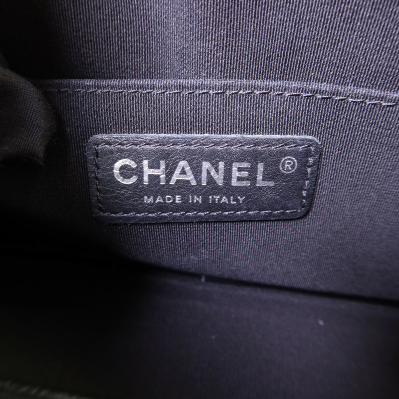 CHANEL 羊皮皮革Shoulder Bag銀扣鏈帶肩背袋-6