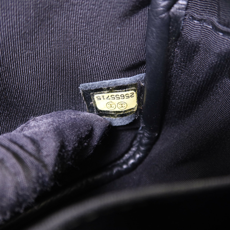 CHANEL 羊皮皮革Shoulder Bag銀扣鏈帶肩背袋-7