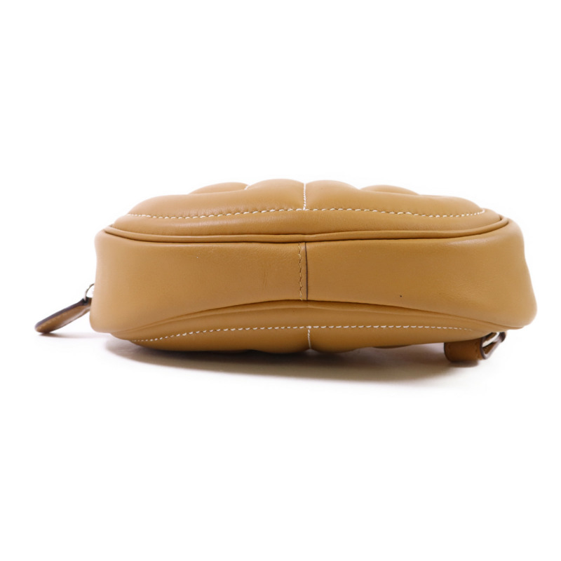 HERMES Swift皮革In The Loop Belt Bag銀扣腰包Sesame/Celeste-3