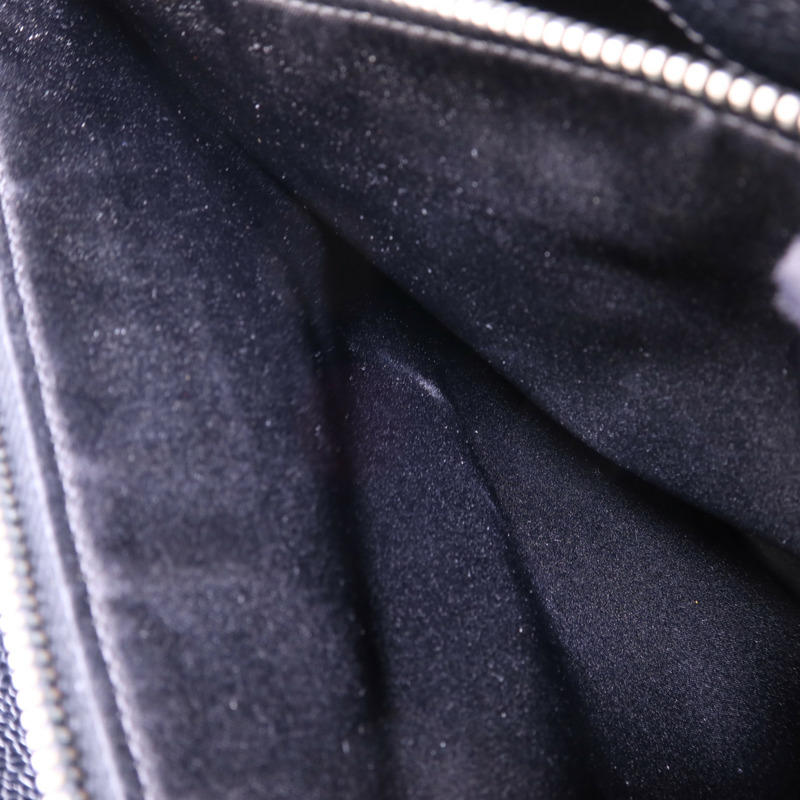 CHANEL 牛皮皮革GST Grand Shopping Tote Bag銀扣鏈帶肩背袋-14