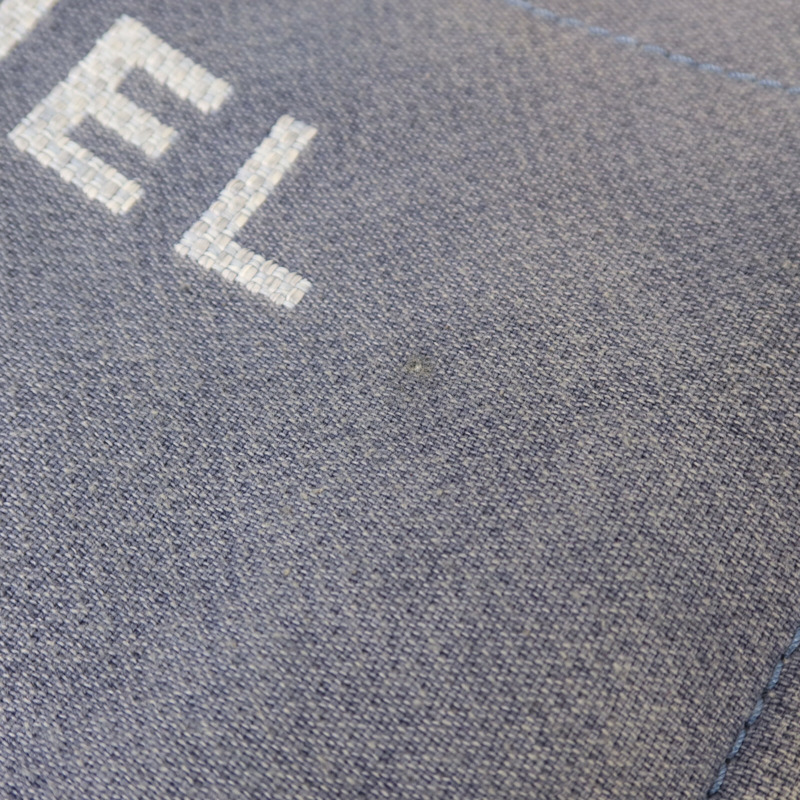 CHANEL 帆布Deauville Tote銀扣鏈帶手挽肩背兩用袋-14