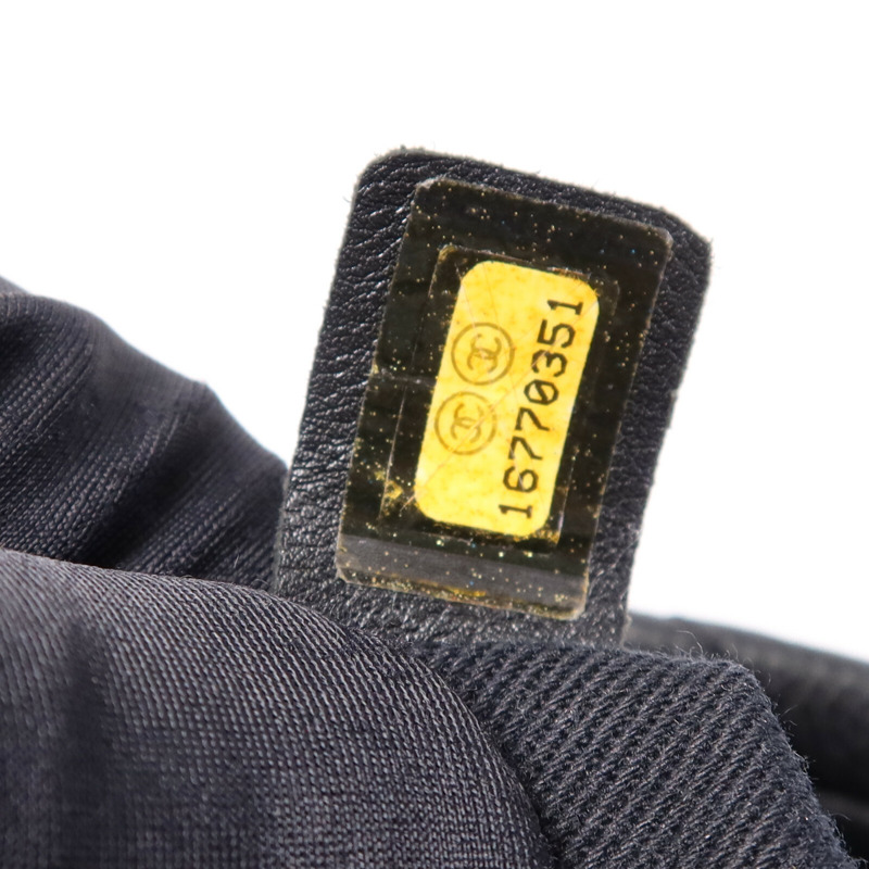 CHANEL 牛皮皮革Tote Bag金扣鏈帶肩背袋-6