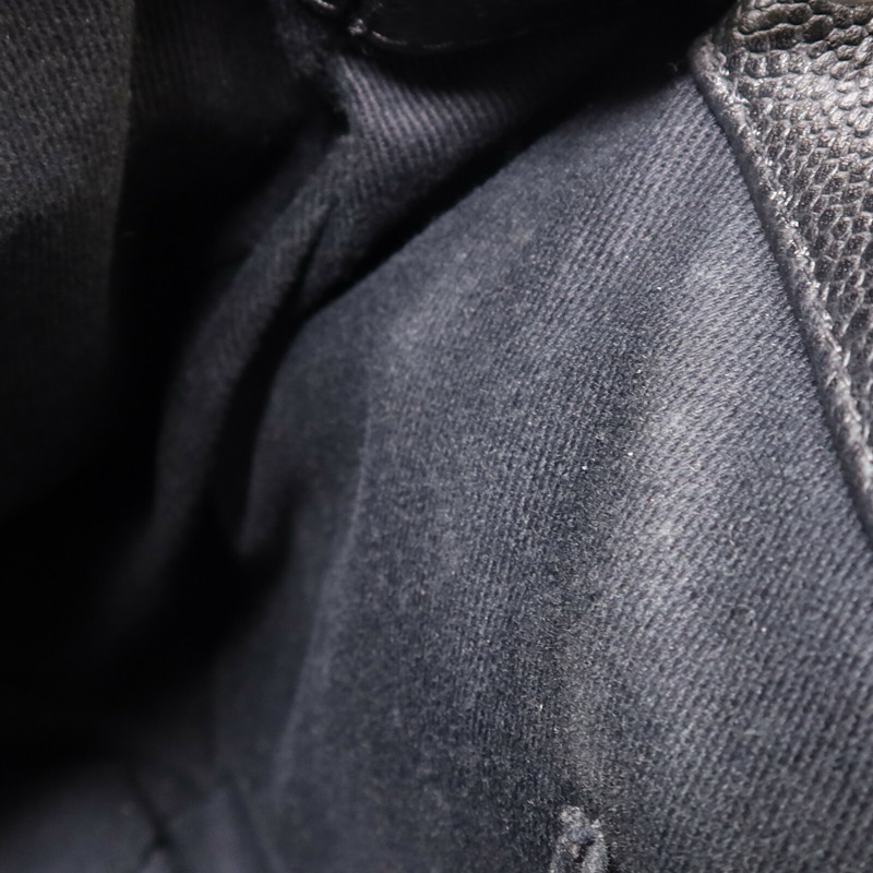 CHANEL 牛皮皮革Tote Bag金扣鏈帶肩背袋-13