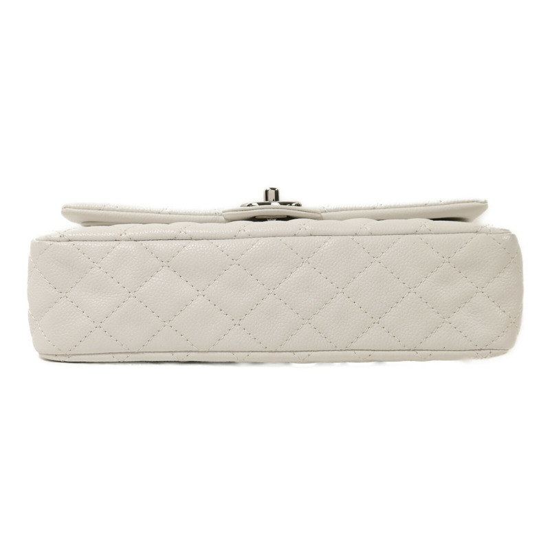 CHANEL 牛皮皮革Classic 25銀扣鏈帶肩背袋-3