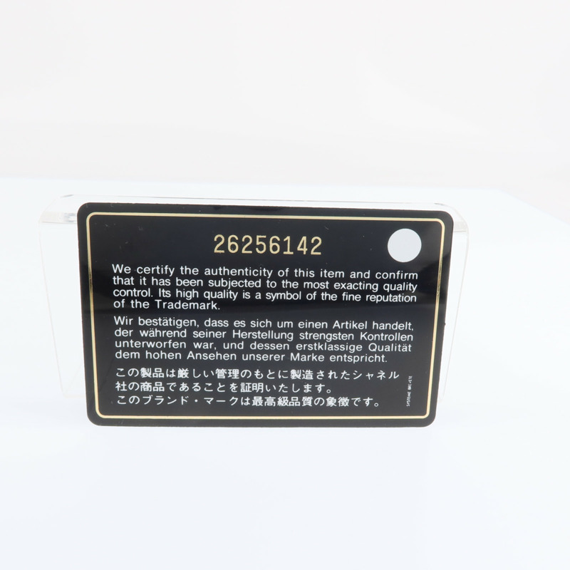 CHANEL 牛皮皮革Vanity Case金扣鏈帶肩背袋-7