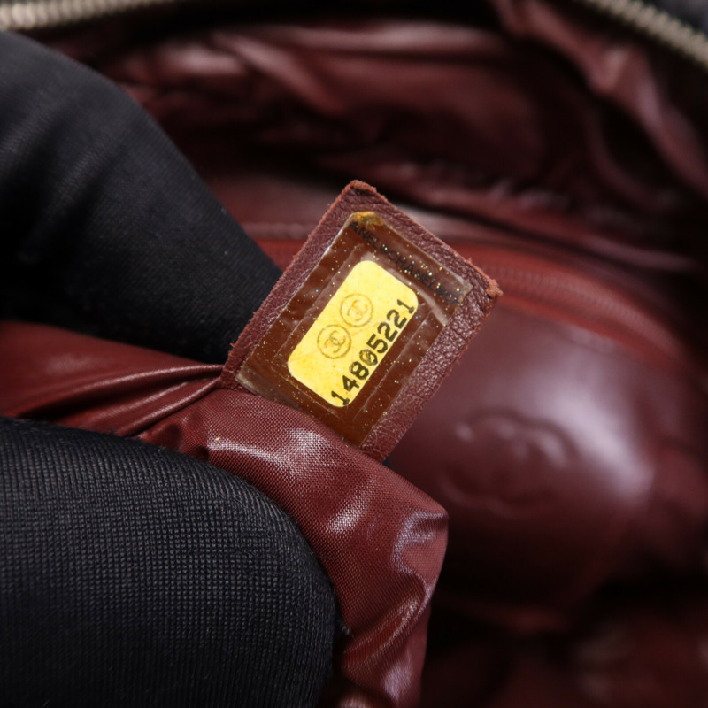 CHANEL 尼龍Coco Cocoon Small銀扣手挽袋-6