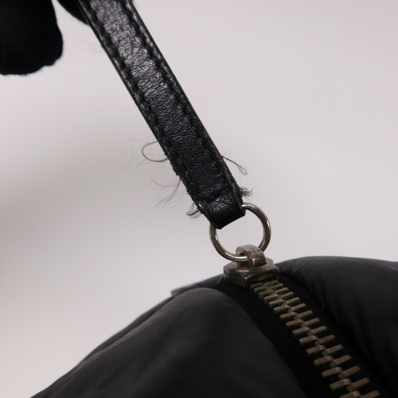 CHANEL 尼龍Coco Cocoon Small銀扣手挽袋-13