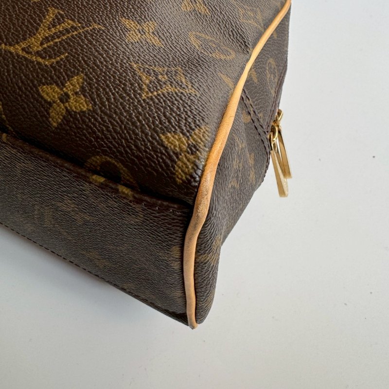 🎉近九成新✨經典不敗款 LV 經典花紋烏瑪舒曼手提包-5