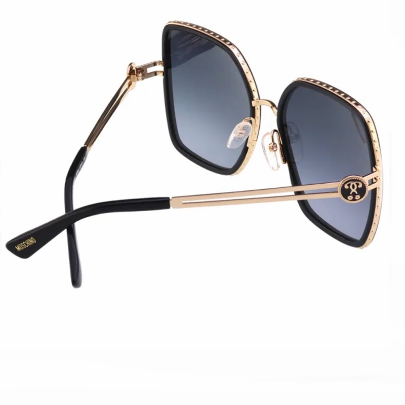 MOSCHINO太陽眼鏡(黑配金色)-4