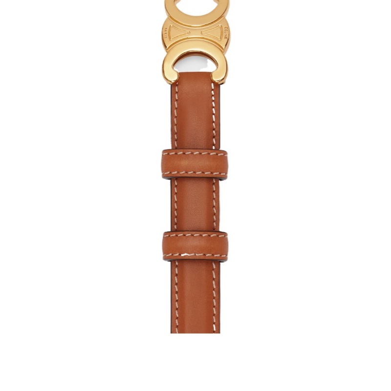 Celine 女士 TRIOMPHE小號皮帶70 75 80 85 90碼寬度：1.8 CM-1
