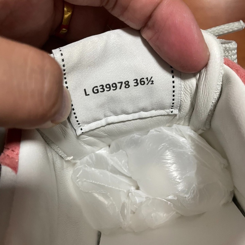 Chanel正品香奈兒雙c徽標 低幫板鞋 女款 粉白 36.5碼-5