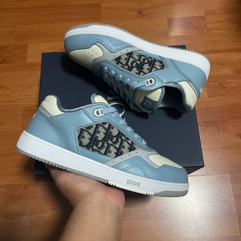 Dior正品迪奧b27藍白配色 迪奧北卡藍配色 40碼-1