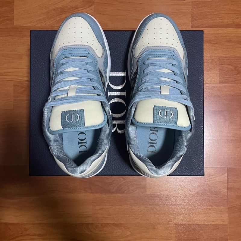 Dior正品迪奧b27藍白配色 迪奧北卡藍配色 40碼-4