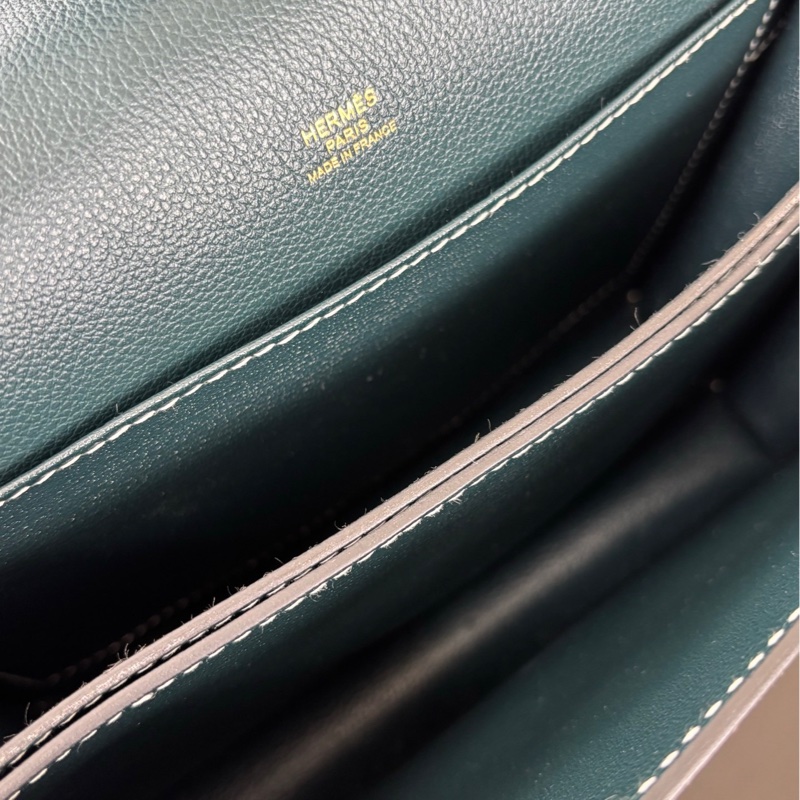 Hermes Roulis 23 豬鼻子包 英國綠色-9