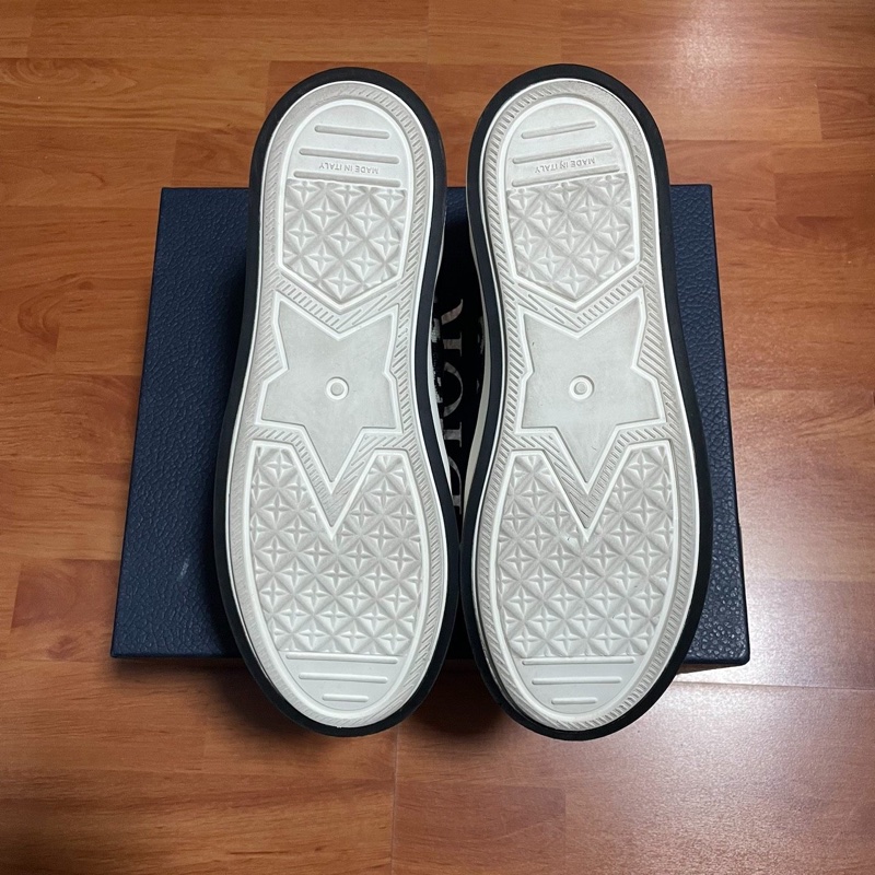 Dior新款中幫滿印厚底鞋迪奧Walk'n 女款 黑白色 39碼-8