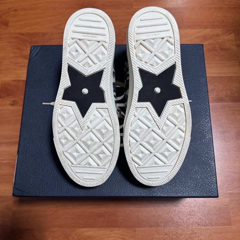 Dior迪奧厚底板鞋walk'dior正品刺繡滿印休閒板鞋 35.5碼-8