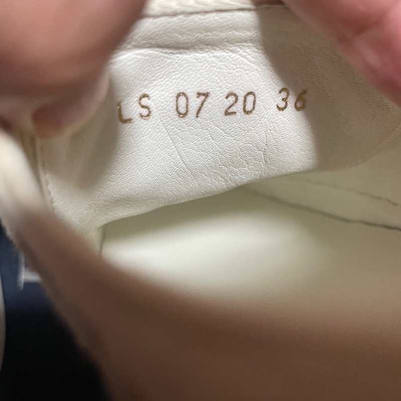 Dior厚底鞋迪奧CD滿印Walk'n'板鞋 女款 灰白色 36碼-5