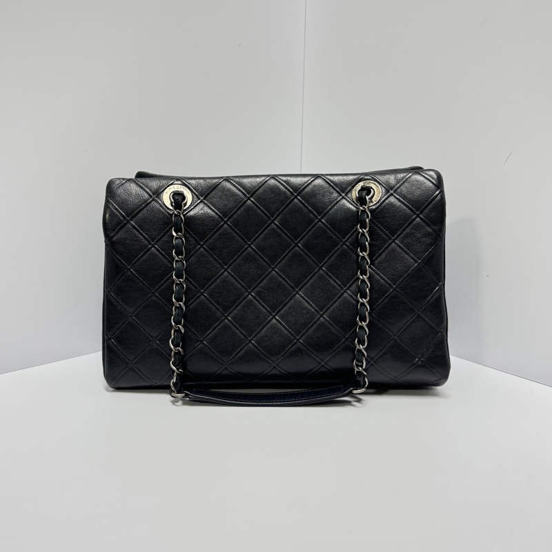 【極新🎁】 Chanel 香奈兒 復古銀釦 牛皮 肩背包 （專櫃243,100）-8