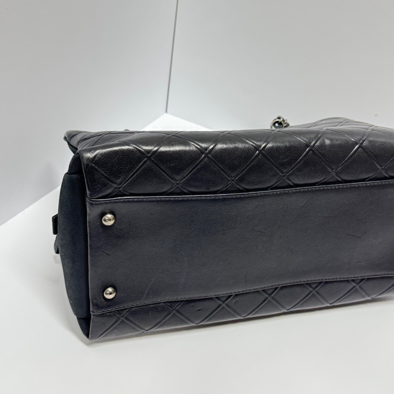 【極新🎁】 Chanel 香奈兒 復古銀釦 牛皮 肩背包 （專櫃243,100）-16