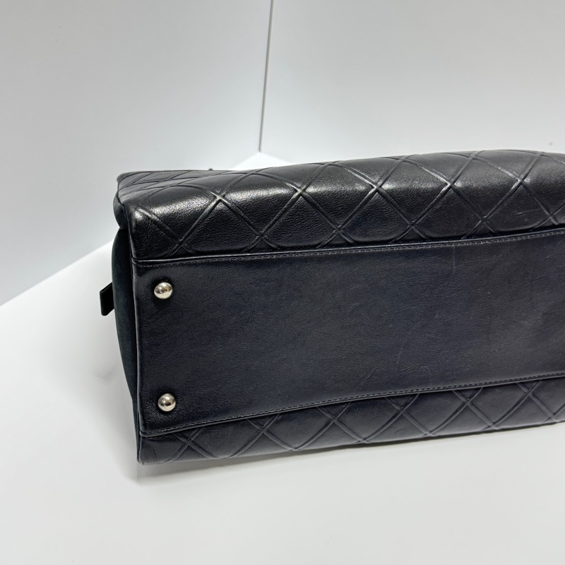 【極新🎁】 Chanel 香奈兒 復古銀釦 牛皮 肩背包 （專櫃243,100）-17